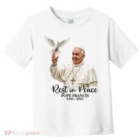 Rest In Peace Pope Francis 1936-2025 Toddler T-Shirt thumb 0