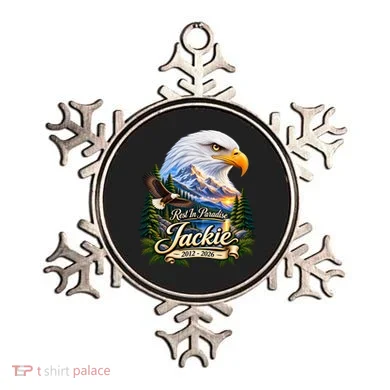 Rest In Paradise Jackie Eagle RIP 2012-2026 Ornament