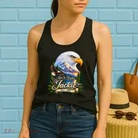 Rest In Paradise Jackie Eagle RIP 2012-2026 Women's Tank Top thumb 2