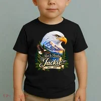 Rest In Paradise Jackie Eagle RIP 2012-2026 Toddler T-Shirt thumb 2