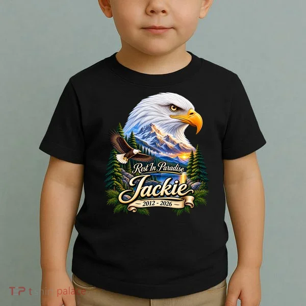 Rest In Paradise Jackie Eagle RIP 2012-2026 Toddler T-Shirt