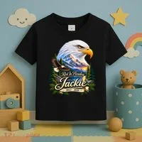 Rest In Paradise Jackie Eagle RIP 2012-2026 Toddler T-Shirt thumb 3