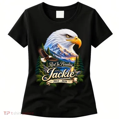 Rest In Paradise Jackie Eagle RIP 2012-2026 Women's T-Shirt