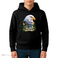 Rest In Paradise Jackie Eagle RIP 2012-2026 Kids Hoodie thumb 4