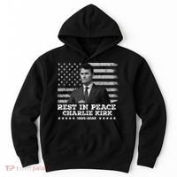 Rest In Peace Charlie Kirk Memorial Tribute 1993 2025 Hoodie thumb 0