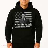 Rest In Peace Charlie Kirk Memorial Tribute 1993 2025 Hoodie thumb 2