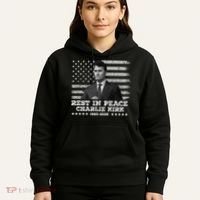 Rest In Peace Charlie Kirk Memorial Tribute 1993 2025 Hoodie thumb 5