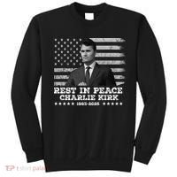 Rest In Peace Charlie Kirk Memorial Tribute 1993 2025 Sweatshirt thumb 0