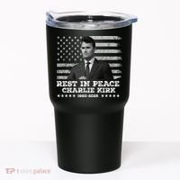 Rest In Peace Charlie Kirk Memorial Tribute 1993 2025 Tumbler thumb 0