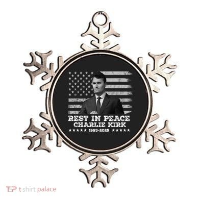 Rest In Peace Charlie Kirk Memorial Tribute 1993 2025 Ornament