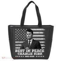 Rest In Peace Charlie Kirk Memorial Tribute 1993 2025 Tote Bag thumb 0