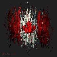 Ripped Canada Canadian Torn Flag Tumbler thumb 3