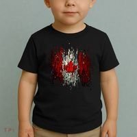 Ripped Canada Canadian Torn Flag Toddler T-Shirt thumb 2