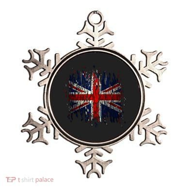 Ripped UK Great Britain Union Jack Torn Flag Ornament