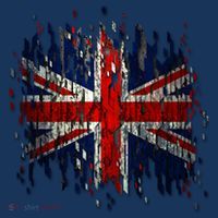 Ripped UK Great Britain Union Jack Torn Flag Beanie thumb 2