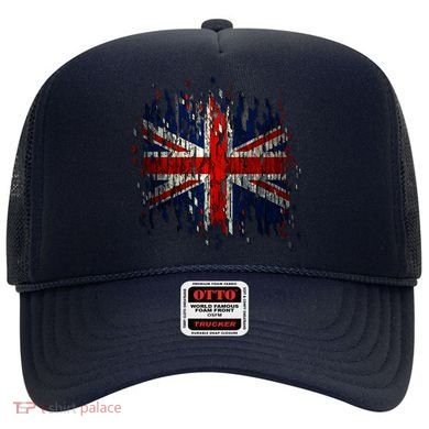 Ripped UK Great Britain Union Jack Torn Flag Hat