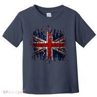 Ripped UK Great Britain Union Jack Torn Flag Toddler T-Shirt thumb 0