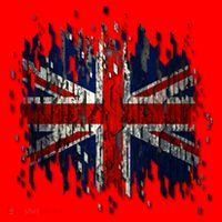 Ripped UK Great Britain Union Jack Torn Flag Santa Hat thumb 1