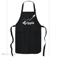 Ripple XRP To the Moon Crypto Rocket Chart Apron thumb 0