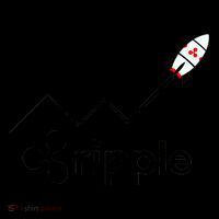 Ripple XRP To the Moon Crypto Rocket Chart Coffee Mug thumb 5