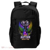 Rockstar I ROCK THE SPECTRUM Autism World Awareness Dad Backpack thumb 0