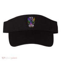 Rockstar I ROCK THE SPECTRUM Autism World Awareness Dad Visor thumb 0