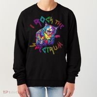 Rockin I ROCK THE SPECTRUM Autism Awareness Different Tune Women's Sweatshirt thumb 0