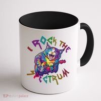 Rockin I ROCK THE SPECTRUM Autism Awareness Different Tune Coffee Mug thumb 1