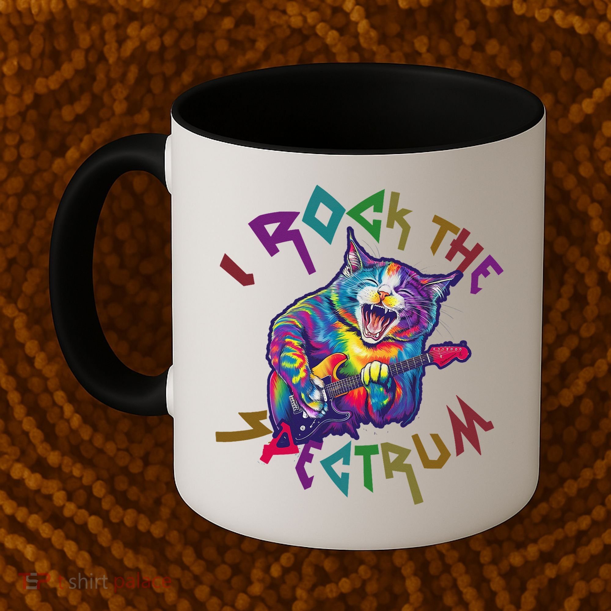 Rockin I ROCK THE SPECTRUM Autism Awareness Different Tune Coffee Mug
