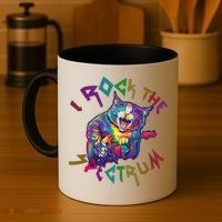 Rockin I ROCK THE SPECTRUM Autism Awareness Different Tune Coffee Mug thumb 4