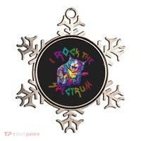 Rockin I ROCK THE SPECTRUM Autism Awareness Different Tune Ornament thumb 0