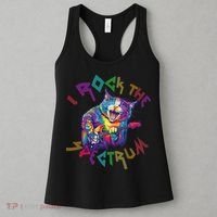 Rockin I ROCK THE SPECTRUM Autism Awareness Different Tune Women's Tank Top thumb 3