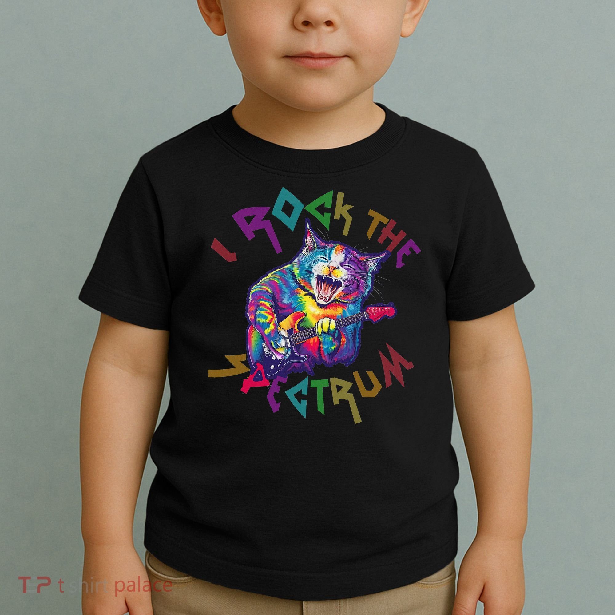 Rockin I ROCK THE SPECTRUM Autism Awareness Different Tune Toddler T-Shirt