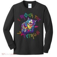 Rockin I ROCK THE SPECTRUM Autism Awareness Different Tune Kids Long Sleeve Shirt thumb 0