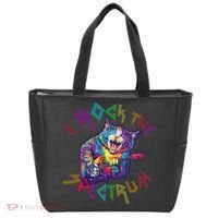 Rockin I ROCK THE SPECTRUM Autism Awareness Different Tune Tote Bag thumb 0