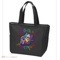 Rockin I ROCK THE SPECTRUM Autism Awareness Different Tune Tote Bag thumb 3