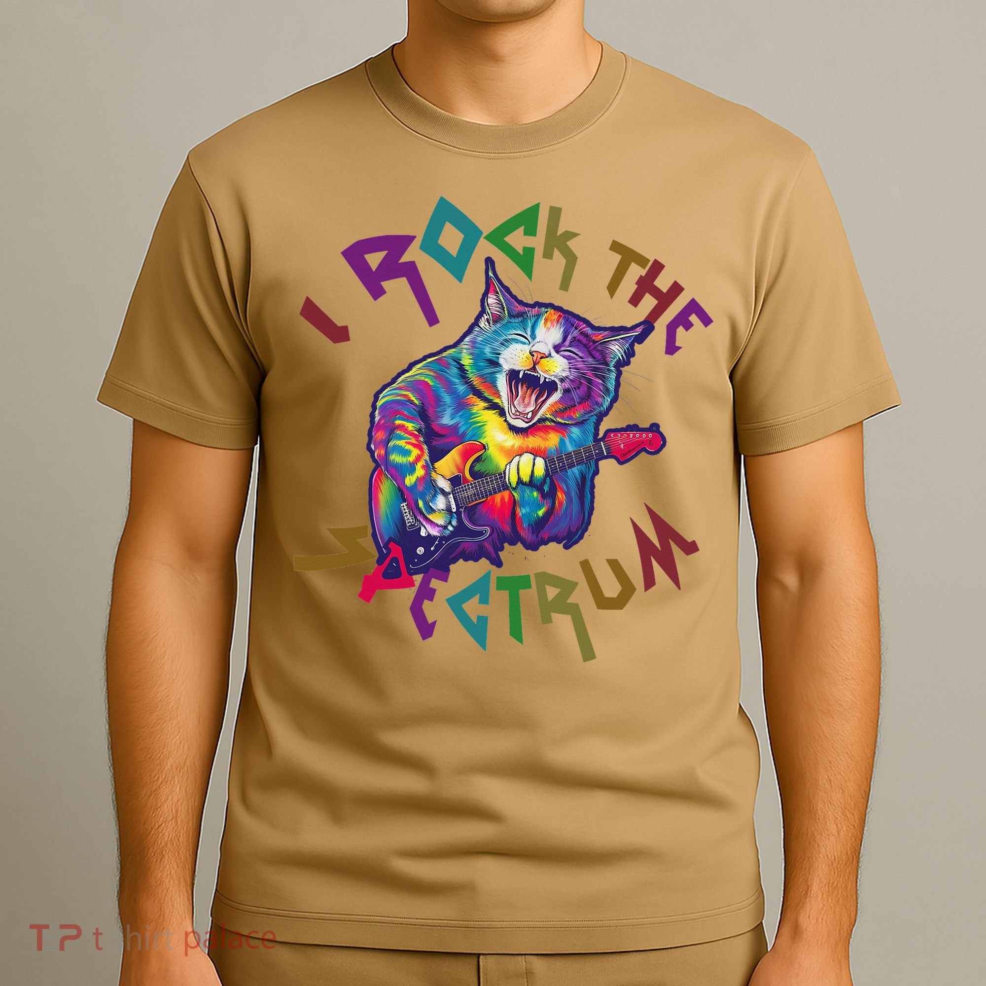 Rockin I ROCK THE SPECTRUM Autism Awareness Different Tune T-Shirt