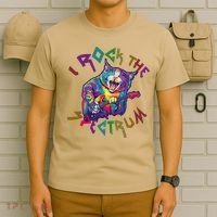 Rockin I ROCK THE SPECTRUM Autism Awareness Different Tune T-Shirt thumb 6