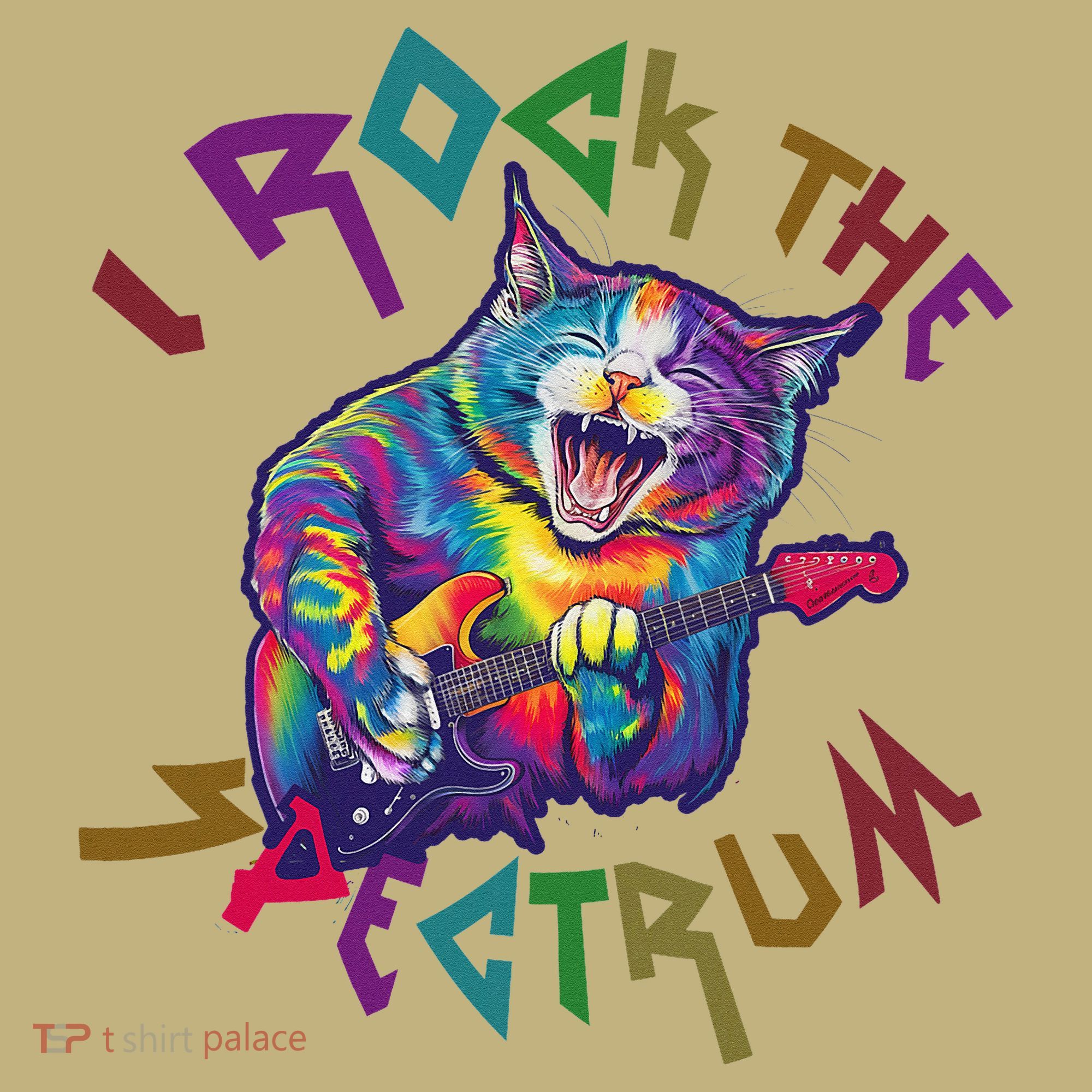 Rockin I ROCK THE SPECTRUM Autism Awareness Different Tune Kids T-Shirt