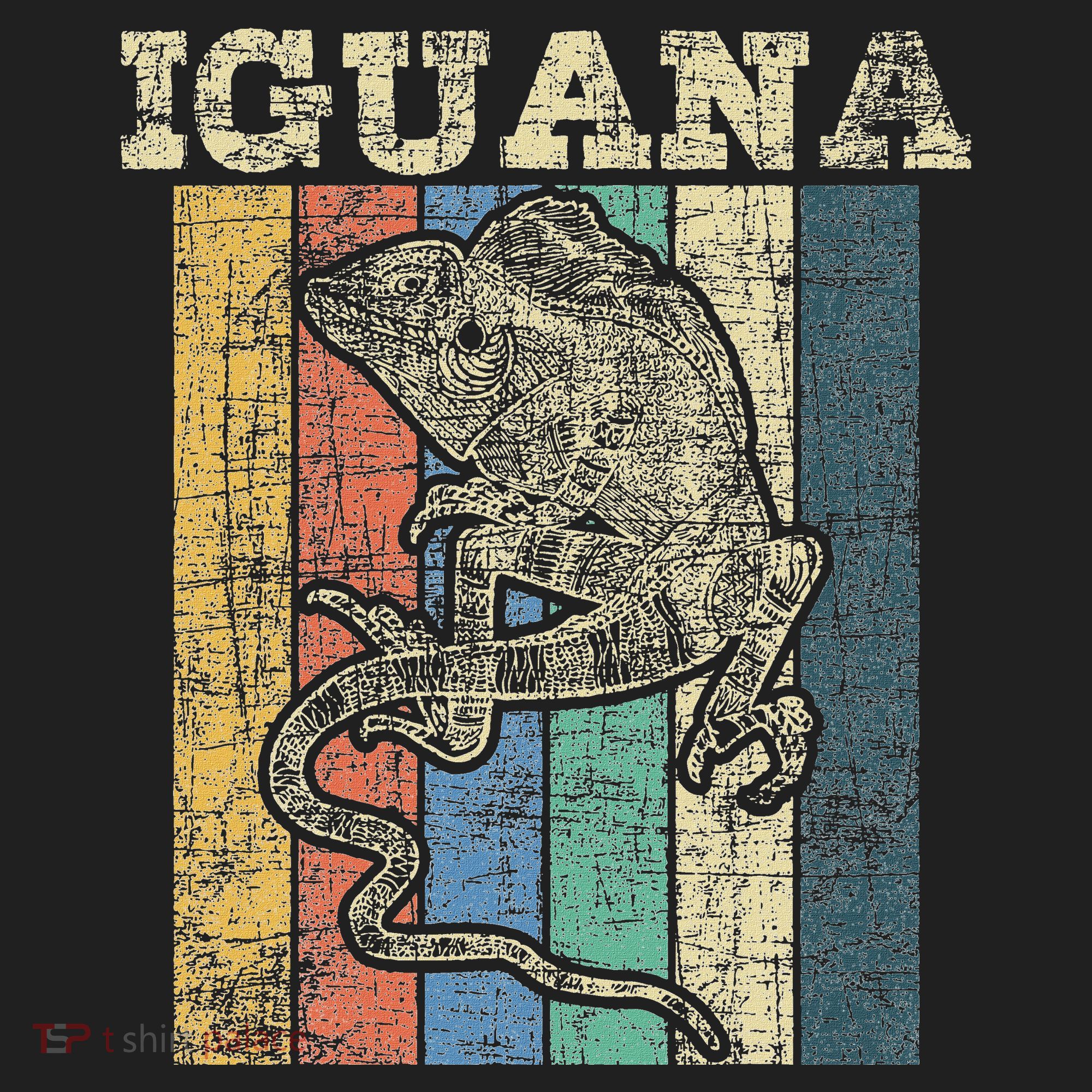 Retro Iguana Reptile Lover Herpetology Herpetologist Women's Sweatshirt