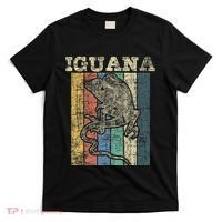 Retro Iguana Reptile Lover Herpetology Herpetologist T-Shirt thumb 0