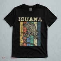 Retro Iguana Reptile Lover Herpetology Herpetologist T-Shirt thumb 5