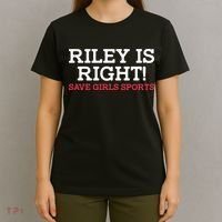 Riley Is Right | I Stand With Riley Gaines T-Shirt thumb 4
