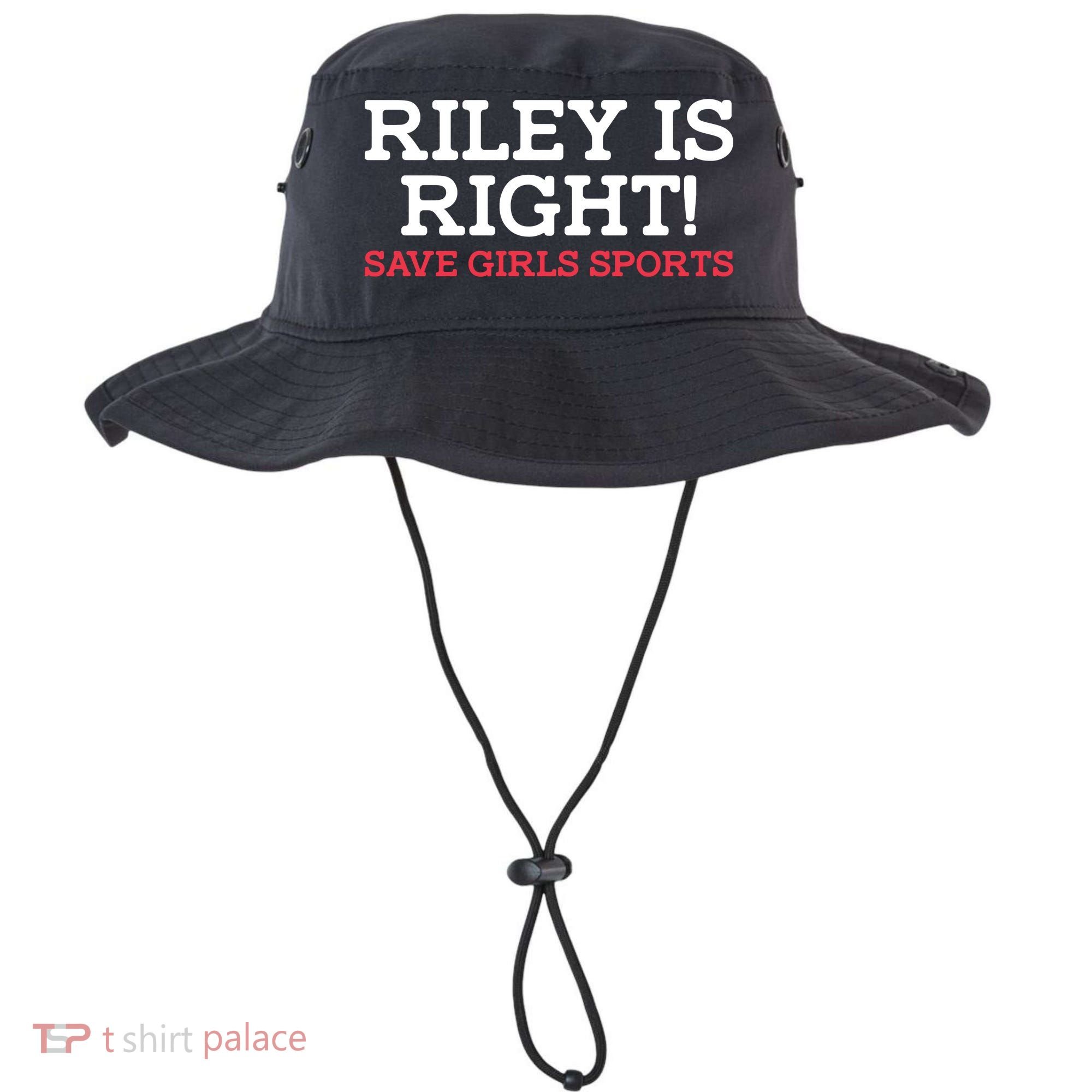 Riley Is Right | I Stand With Riley Gaines Bucket Hat