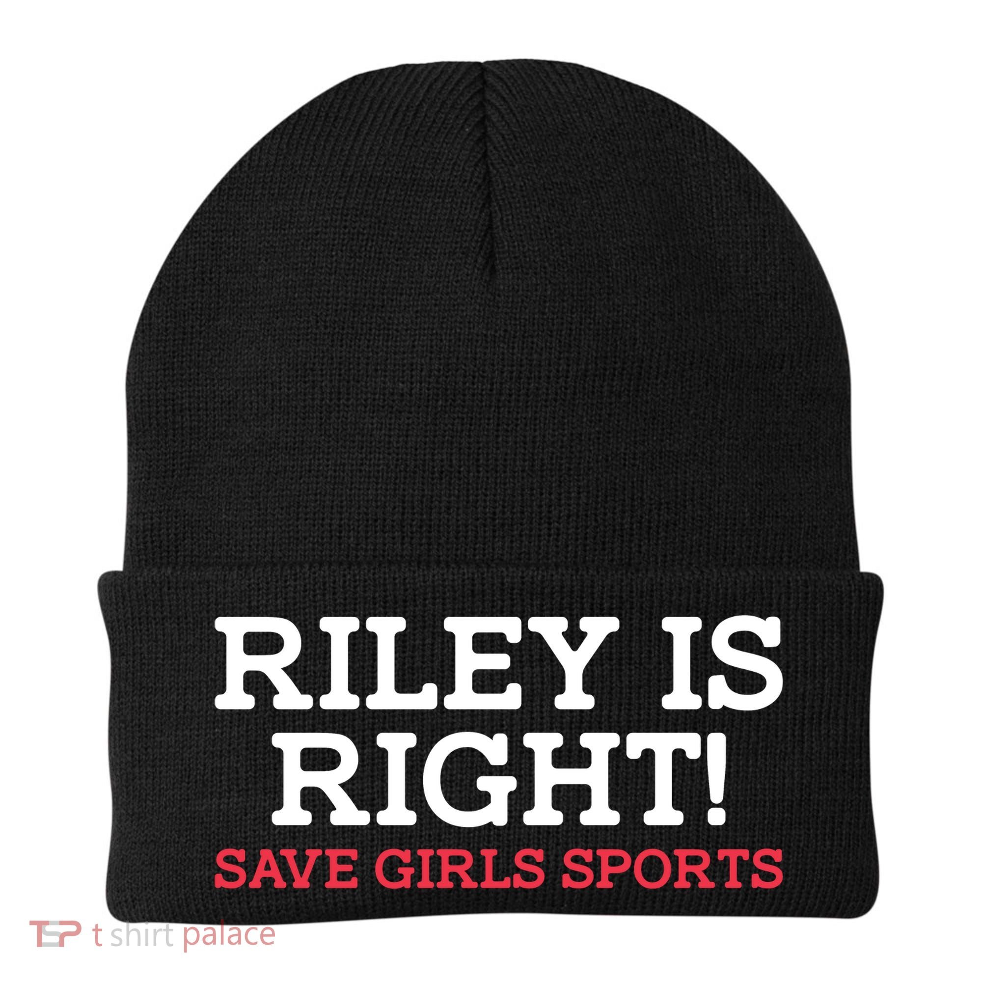 Riley Is Right | I Stand With Riley Gaines Beanie