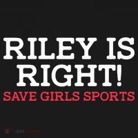 Riley Is Right | I Stand With Riley Gaines Mousepad thumb 1
