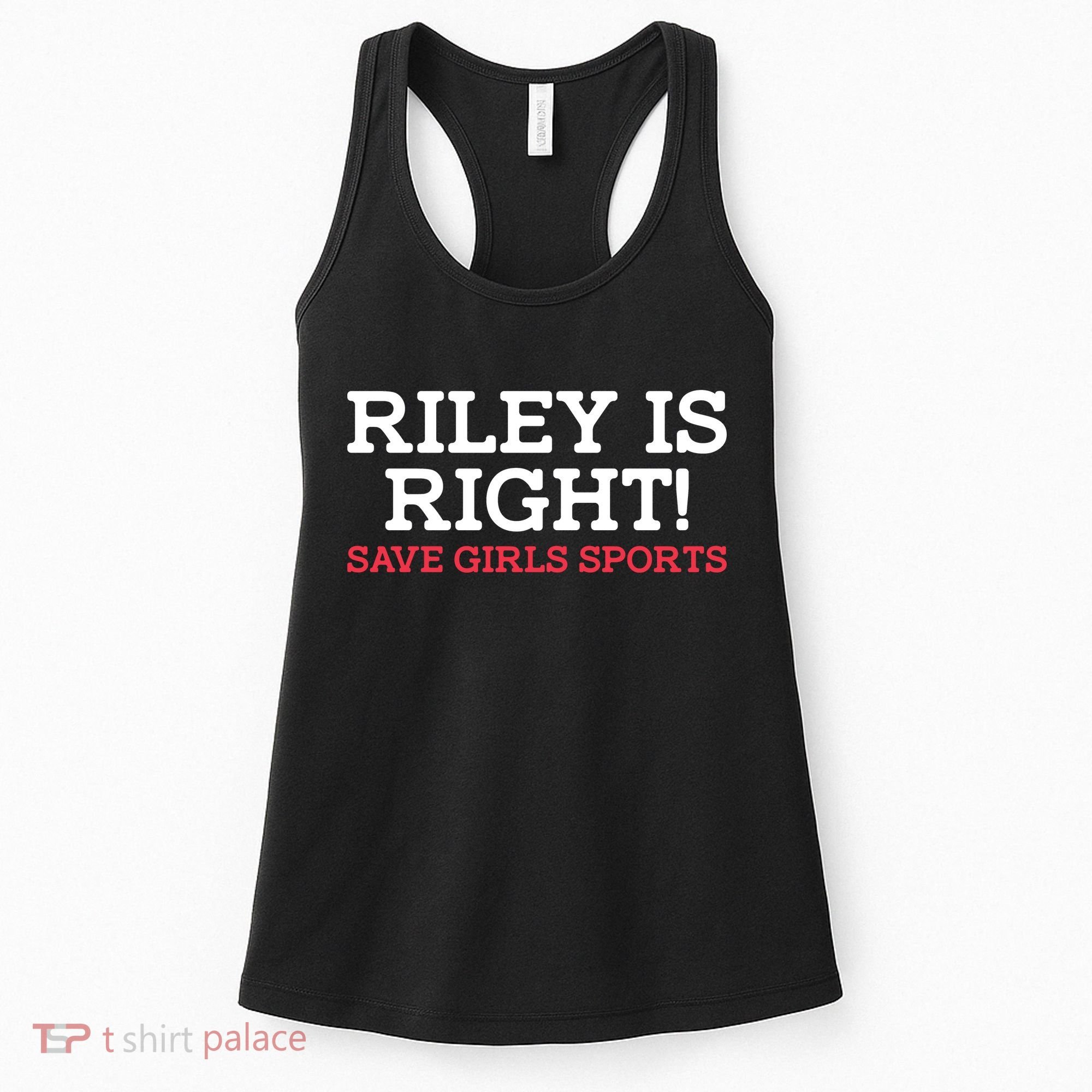 Riley Is Right | I Stand With Riley Gaines Women's Tank Top