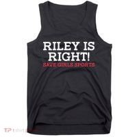 Riley Is Right | I Stand With Riley Gaines Tank Top thumb 0