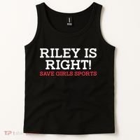 Riley Is Right | I Stand With Riley Gaines Tank Top thumb 2
