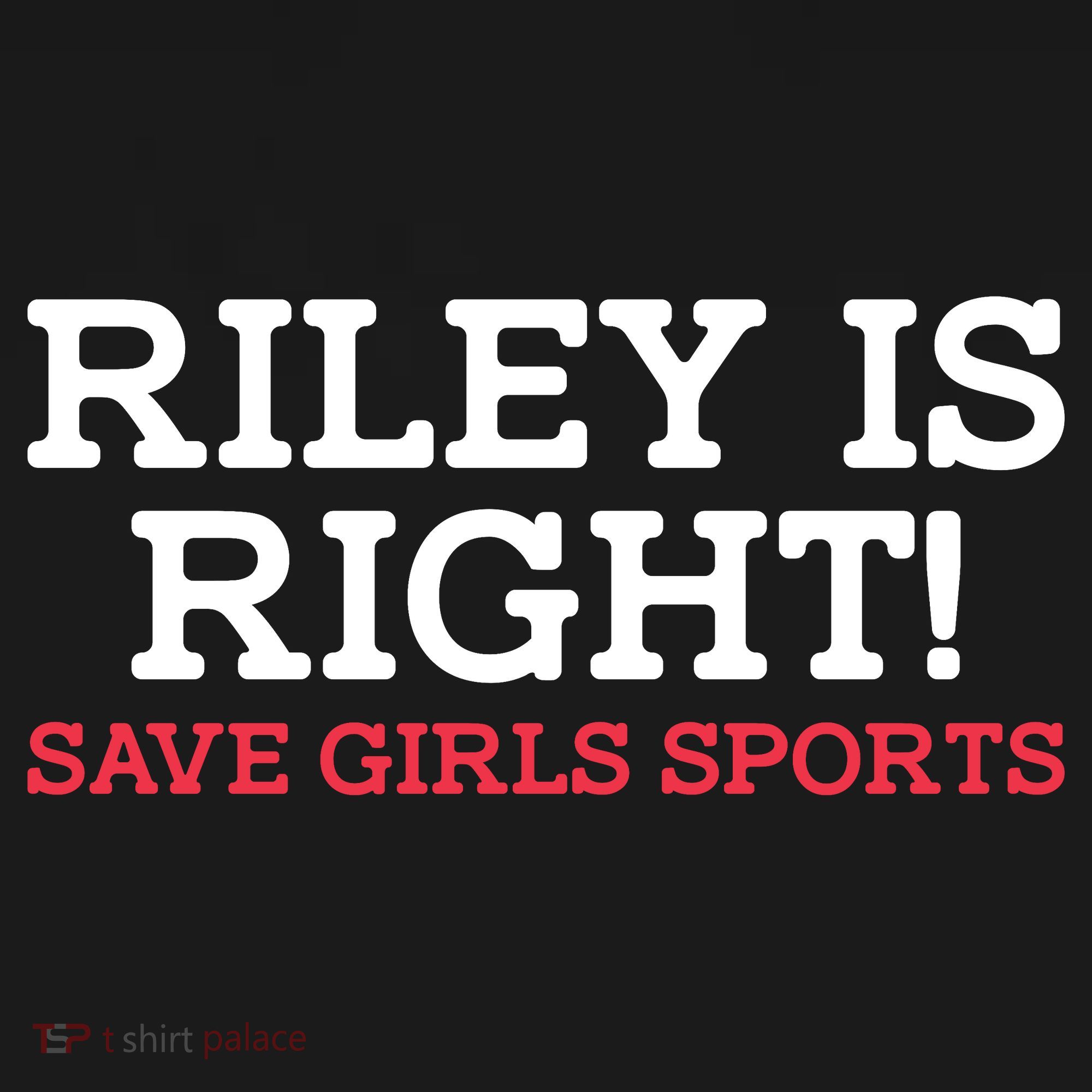 Riley Is Right | I Stand With Riley Gaines Visor